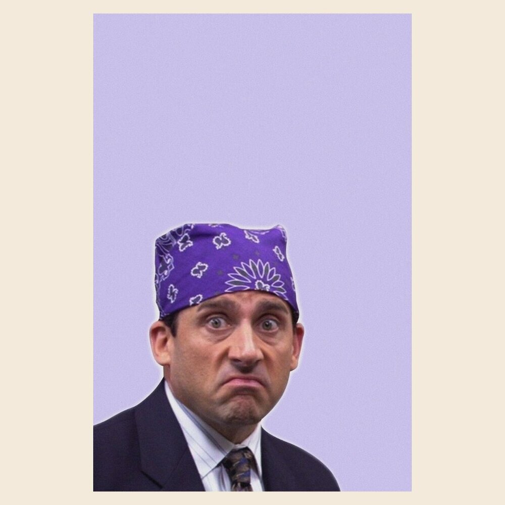 The Office Michael Scott Bandana Poster_ 165
